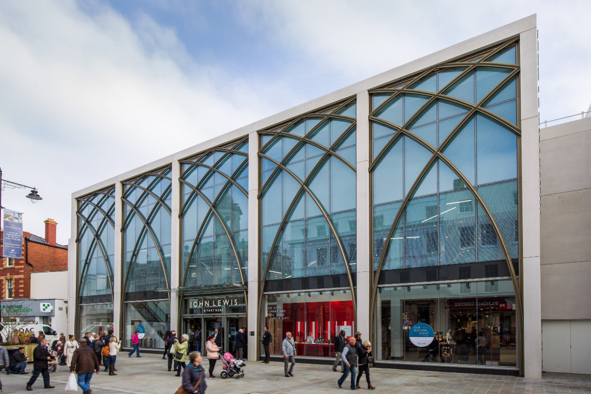 John Lewis & Partners Cheltenham exterior